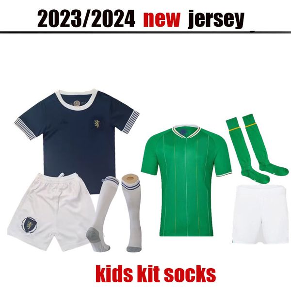 2023 scotland 150th kids kit socks anniversary soccer jerseys blue special edition green ireland home 2023 2024 football shirt 23 24 kyogo u, Black 
2023 scotland 150th kids kit socks anniversary soccer jerseys blue special edition green ireland home 2023 2024 football shirt 23 24 kyogo u, Black