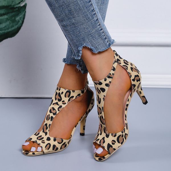 sandals heels shoes for women elegant medium heel high summer spring zebra leopardprint pumps ankle strap party open toe 230330, Black
sandals heels shoes for women elegant medium heel high summer spring zebra leopardprint pumps ankle strap party open toe 230330, Black