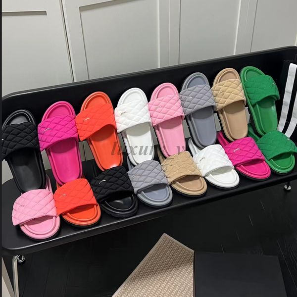 designers women slippers pool pillow comfort mules smooth calfskin flat letter mule fashionable easy-to-wear rubber bottom slides, Black
designers women slippers pool pillow comfort mules smooth calfskin flat letter mule fashionable easy-to-wear rubber bottom slides, Black
