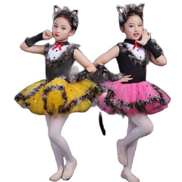 dancewear kitten cat dance girl halloween costume contemporary dance costumes kids stage clothes modern dance jazz costumes for girls 230330, Blue
dancewear kitten cat dance girl halloween costume contemporary dance costumes kids stage clothes modern dance jazz costumes for girls 230330, Blue