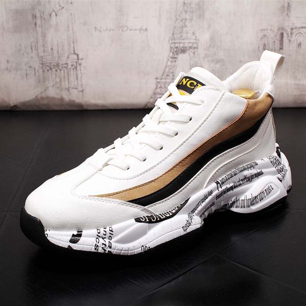 men's running shoes men's tide sneakers heighten shoes youth shoes fashion casual male shoes round toe men loafers moccasins leath, Black
men's running shoes men's tide sneakers heighten shoes youth shoes fashion casual male shoes round toe men loafers moccasins leath, Black