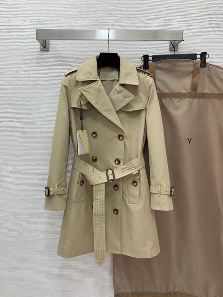 women designer trench coats windbreaker waterproof fabric double-breasted belt medium length windbreaker coat without dust bag logo brand de, Tan;black
women designer trench coats windbreaker waterproof fabric double-breasted belt medium length windbreaker coat without dust bag logo brand de, Tan;black