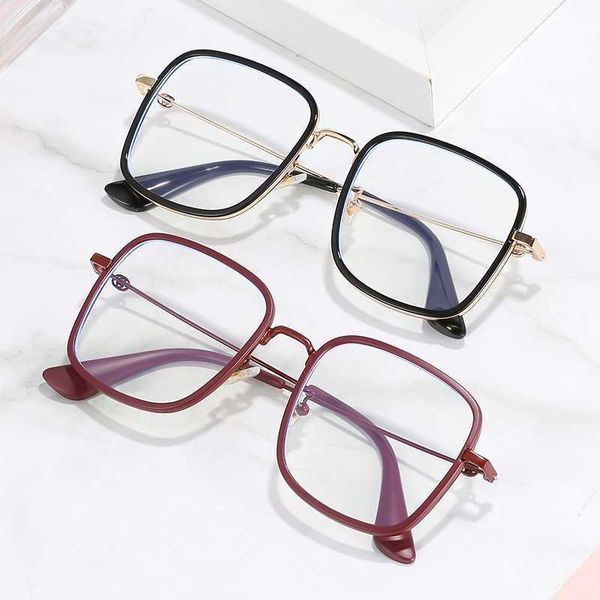 designer glasses large frame plain face glasses eyeglass tr90 fashion blue light radiation resistant flat mirror, White;black
designer glasses large frame plain face glasses eyeglass tr90 fashion blue light radiation resistant flat mirror, White;black