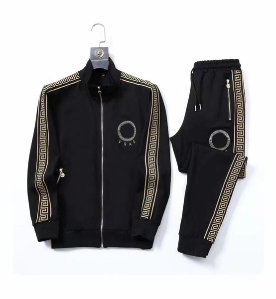 2023 mens tracksuits sweatsuits designer solid color suit long sleeves jacket outwear stylist brand sports and leisure size m3xl6688, Gray
2023 mens tracksuits sweatsuits designer solid color suit long sleeves jacket outwear stylist brand sports and leisure size m3xl6688, Gray