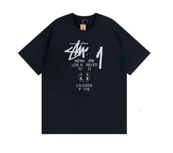 23ss designer stussys t-shirts summer tshirt luxury fashion brand stussys t shirts mens womens short sleeved alphabet dice pattern printed, White;black
23ss designer stussys t-shirts summer tshirt luxury fashion brand stussys t shirts mens womens short sleeved alphabet dice pattern printed, White;black