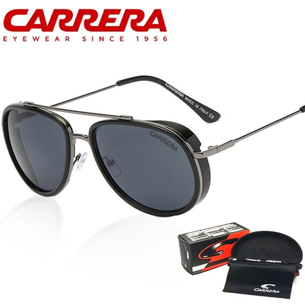 steampunk sunglasses men luxury carrera brand punk goggle vintage sun glasses for men women fashion gothic eyewear oculos uv400, White;black
steampunk sunglasses men luxury carrera brand punk goggle vintage sun glasses for men women fashion gothic eyewear oculos uv400, White;black