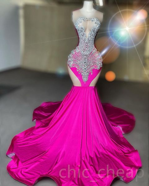 2023 arabic aso ebi mermaid fuchsia prom dress sheer neck evening formal party second reception birthday engagement gowns dresses robe de so, Black
2023 arabic aso ebi mermaid fuchsia prom dress sheer neck evening formal party second reception birthday engagement gowns dresses robe de so, Black