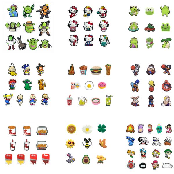 shoe parts accessories 50pcs/set cartoon characters pvc charms diy funny fit croc clogs decorations buckle gifts wholesale 230330, White;pink
shoe parts accessories 50pcs/set cartoon characters pvc charms diy funny fit croc clogs decorations buckle gifts wholesale 230330, White;pink