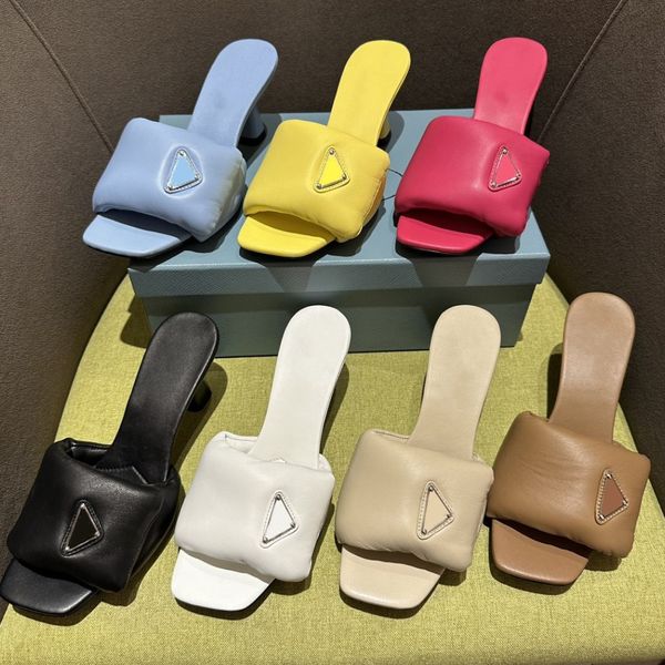 embellished pillow soft padded nappa leather slippers kitten heel slides summer women sandal high heels pumps platform mule slides triangle, Black
embellished pillow soft padded nappa leather slippers kitten heel slides summer women sandal high heels pumps platform mule slides triangle, Black