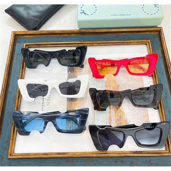 designer glasses 2023 new offss corner broken hole white sunglasses male ow cat eye same female, White;black
designer glasses 2023 new offss corner broken hole white sunglasses male ow cat eye same female, White;black