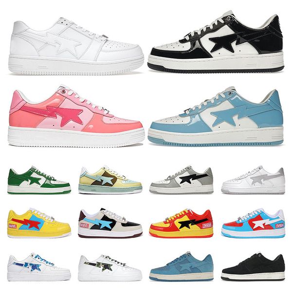 fashion mens casual shoes bapestas women sneakers stas triple black white leather camo blue combo pink beige suede outdoor men trainers size
fashion mens casual shoes bapestas women sneakers stas triple black white leather camo blue combo pink beige suede outdoor men trainers size