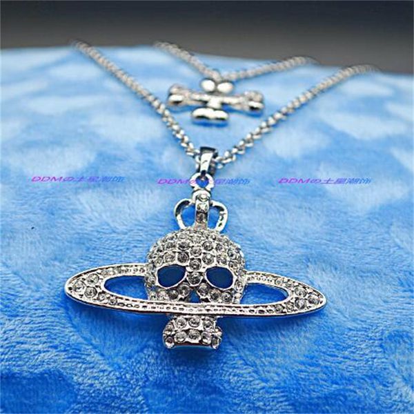 european and american fashion rhinestone choker chokers punk gothic kull cross saturn women's pendant necklace party jewelry ab1141, Golden;silver
european and american fashion rhinestone choker chokers punk gothic kull cross saturn women's pendant necklace party jewelry ab1141, Golden;silver