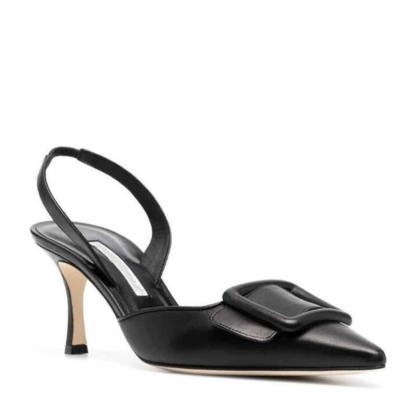 designer sandals woman maysli slingback heel 70mm suede leather mule sandal shoes with buckle pointed toe pump stiletto heeled rubber sole w, Black
designer sandals woman maysli slingback heel 70mm suede leather mule sandal shoes with buckle pointed toe pump stiletto heeled rubber sole w, Black