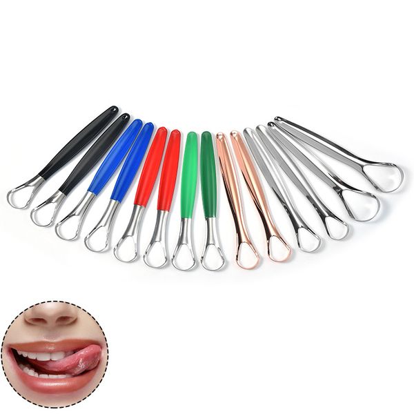 portable tongue scraper cleaner reusable stainless steel portable oral mouth brush cleaning tool dental kit health care
portable tongue scraper cleaner reusable stainless steel portable oral mouth brush cleaning tool dental kit health care