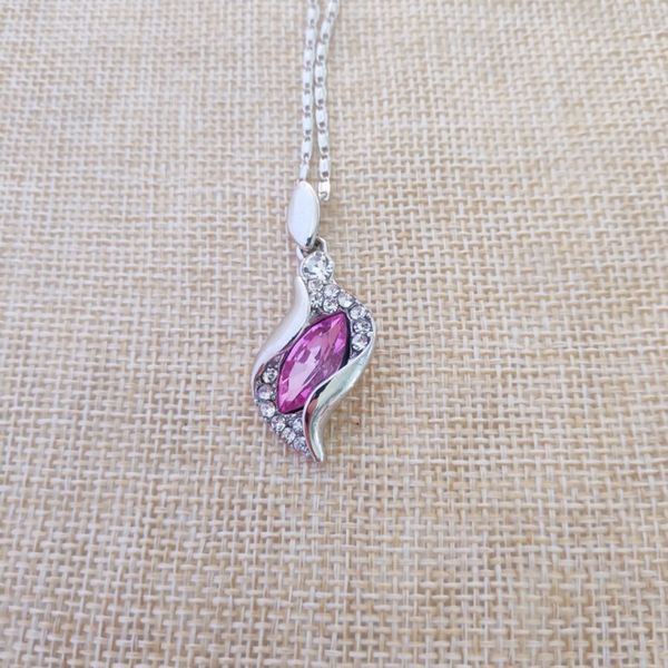 angel elf style pendant necklace inlaid superior quality rhinestone crystal twinkle decorate adjeustable length plating white k kc elegant o, Silver
angel elf style pendant necklace inlaid superior quality rhinestone crystal twinkle decorate adjeustable length plating white k kc elegant o, Silver