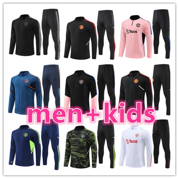 23 24 manchester sancho jerseys soccer tracksuit uniteds track suits jacket 2022 2023 f. de jong men kids chandal training fernandes rashfor, Black
23 24 manchester sancho jerseys soccer tracksuit uniteds track suits jacket 2022 2023 f. de jong men kids chandal training fernandes rashfor, Black