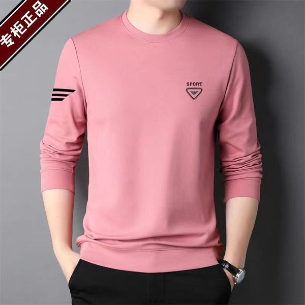 spring and autumn men's round neck cotton slim versatile handsome sweater, White;black
spring and autumn men's round neck cotton slim versatile handsome sweater, White;black