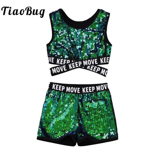 dancewear girls sequins dance outfits shiny jazz dance costumes ballet gymnastics workout leotard tankini set stage performance clothes 2303, Blue
dancewear girls sequins dance outfits shiny jazz dance costumes ballet gymnastics workout leotard tankini set stage performance clothes 2303, Blue