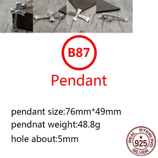 b87 s925 sterling silver pendant personalized punk style retro hip hop simple diamond set large cross flower letter shape gift for lovers
b87 s925 sterling silver pendant personalized punk style retro hip hop simple diamond set large cross flower letter shape gift for lovers