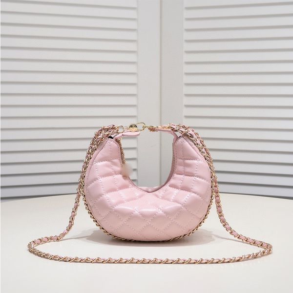 fashion designer women's crossbody bag mini moon purse leather shoulder messenger bag metal chain decoration women wallet vintage luxur
fashion designer women's crossbody bag mini moon purse leather shoulder messenger bag metal chain decoration women wallet vintage luxur