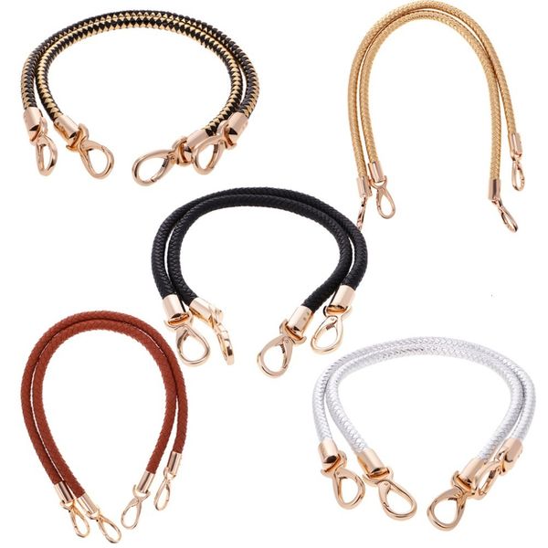 bag parts accessories 2pcs pu leather handbag handles handmade alloy metal diy braided rope shoulder strap kz03 230330, Black
bag parts accessories 2pcs pu leather handbag handles handmade alloy metal diy braided rope shoulder strap kz03 230330, Black