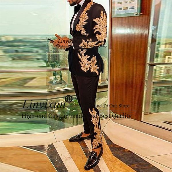 men's suits blazers shiny pearl gold embroidery men's slim fit set 2-piece set jacketpants groom tuxedos men's business pione, White;black
men's suits blazers shiny pearl gold embroidery men's slim fit set 2-piece set jacketpants groom tuxedos men's business pione, White;black