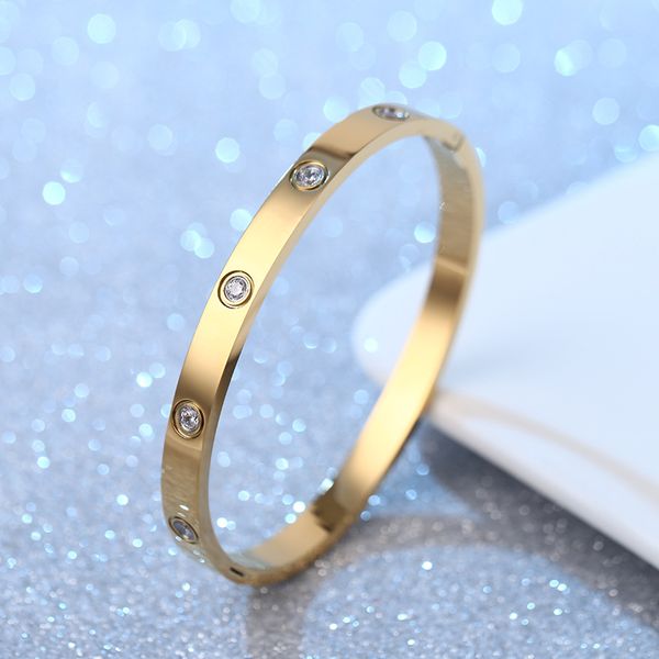 cuff rose gold ten diamond bracelet women's european and american fashion full sky star diamond bracelet, White
cuff rose gold ten diamond bracelet women's european and american fashion full sky star diamond bracelet, White