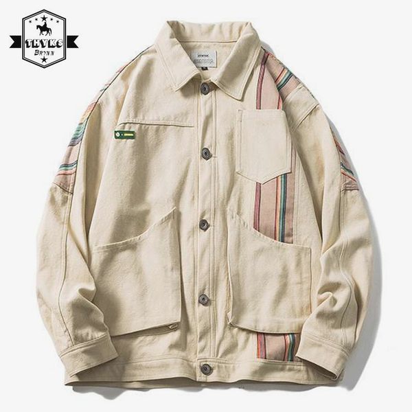 men's jackets american retro bomber men vintage baseball uniform racing couple motorcycle toolingcoat street loose coats 230330, Black;brown
men's jackets american retro bomber men vintage baseball uniform racing couple motorcycle toolingcoat street loose coats 230330, Black;brown