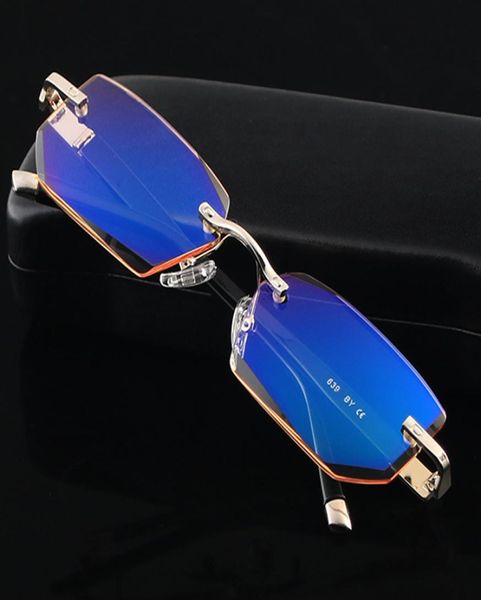 fashion eyeglasses diamond trimming cutting rimless eyeglasses anti blue light reading glasses frame for men eyewear9108535
fashion eyeglasses diamond trimming cutting rimless eyeglasses anti blue light reading glasses frame for men eyewear9108535