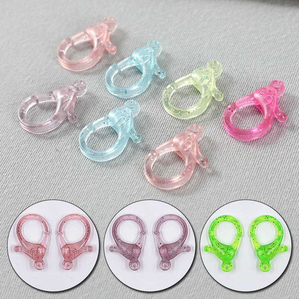 key rings 10pcs key chain buckle color accessories plastic transparent gold color powder jelly lobster buckle diy jewelry accessories aa2303, Slivery;golden
key rings 10pcs key chain buckle color accessories plastic transparent gold color powder jelly lobster buckle diy jewelry accessories aa2303, Slivery;golden