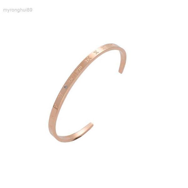 bangle simple c-shaped titanium steel open bracelet roman digital rose mesh red ins accessories znh0, Black
bangle simple c-shaped titanium steel open bracelet roman digital rose mesh red ins accessories znh0, Black