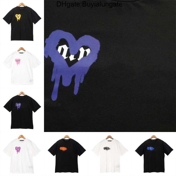 men's t-shirts t-shirt palm palmangel spray painted alphabet printed round neck short sleeve loose casual men's and women's t, White;black
men's t-shirts t-shirt palm palmangel spray painted alphabet printed round neck short sleeve loose casual men's and women's t, White;black