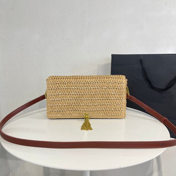 tassel straw bag chain bag flap crossbody envelope bag designer luxury beach bag crochet women messenger bag shoulder handbags purse gold ha
tassel straw bag chain bag flap crossbody envelope bag designer luxury beach bag crochet women messenger bag shoulder handbags purse gold ha