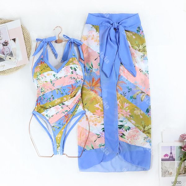 women beach clothes patchwork swimwear for lady vintage print swimsuit one piece high waist long dresses for vacation, White;black
women beach clothes patchwork swimwear for lady vintage print swimsuit one piece high waist long dresses for vacation, White;black