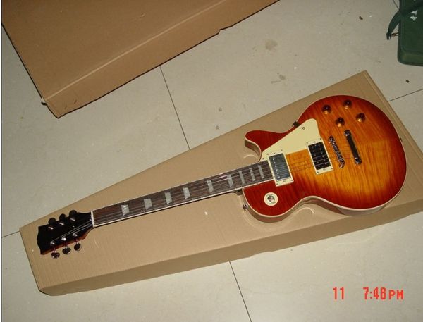 factory china guitar custom shop lp electric guitar abalone inlay cherry burst258
factory china guitar custom shop lp electric guitar abalone inlay cherry burst258