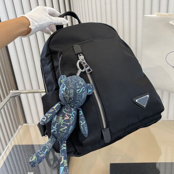 pra hh designer nylon backpack shoulder bags classic handbags black back pack triangle sign metal zipper multi pockets schoolbag with 86z4
pra hh designer nylon backpack shoulder bags classic handbags black back pack triangle sign metal zipper multi pockets schoolbag with 86z4