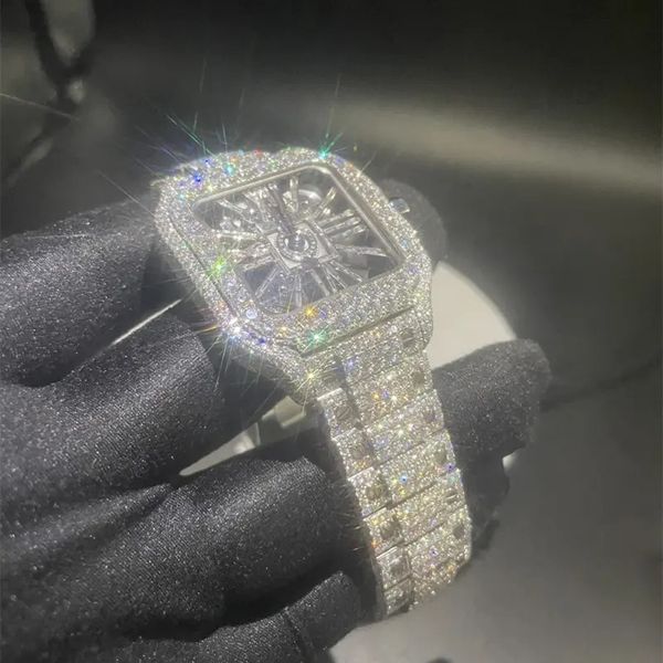 luxury mens watch for men movement watches designer watches moissanite vvs diamond man watch montre luxe iced out automatic watch women orol, Slivery;brown
luxury mens watch for men movement watches designer watches moissanite vvs diamond man watch montre luxe iced out automatic watch women orol, Slivery;brown