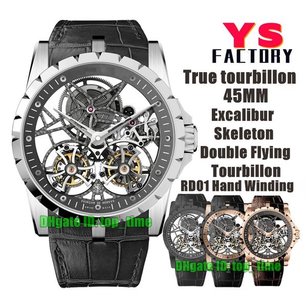 ys factory true tourbillon watches skeleton double flying tourbillon rd01 hand winding mens watch skeleton dial leather strap gents wristwat, Slivery;brown
ys factory true tourbillon watches skeleton double flying tourbillon rd01 hand winding mens watch skeleton dial leather strap gents wristwat, Slivery;brown