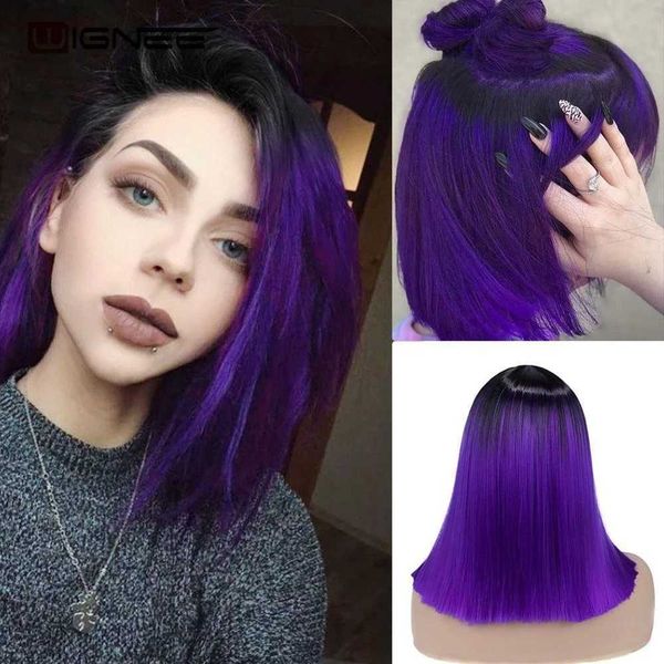 synthetic wigs wignee 2 tone ombre purple synthetic for women middle part short straight hair high temperature cosplay party daily 230227, Black
synthetic wigs wignee 2 tone ombre purple synthetic for women middle part short straight hair high temperature cosplay party daily 230227, Black
