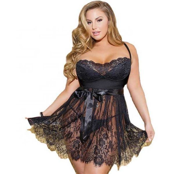 lingerie poeticexist plus size women lace transparent erotic underwear babydoll, Black;white
lingerie poeticexist plus size women lace transparent erotic underwear babydoll, Black;white