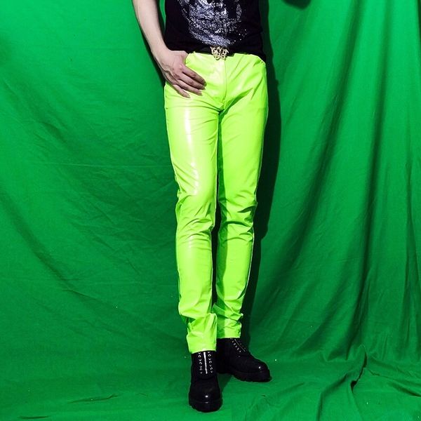 men's jeans 8 colors spring autumn men thin skinny motorcycle leather pants fashion hip hop rock singer stretch slim fit pu trousers 23, Blue
men's jeans 8 colors spring autumn men thin skinny motorcycle leather pants fashion hip hop rock singer stretch slim fit pu trousers 23, Blue