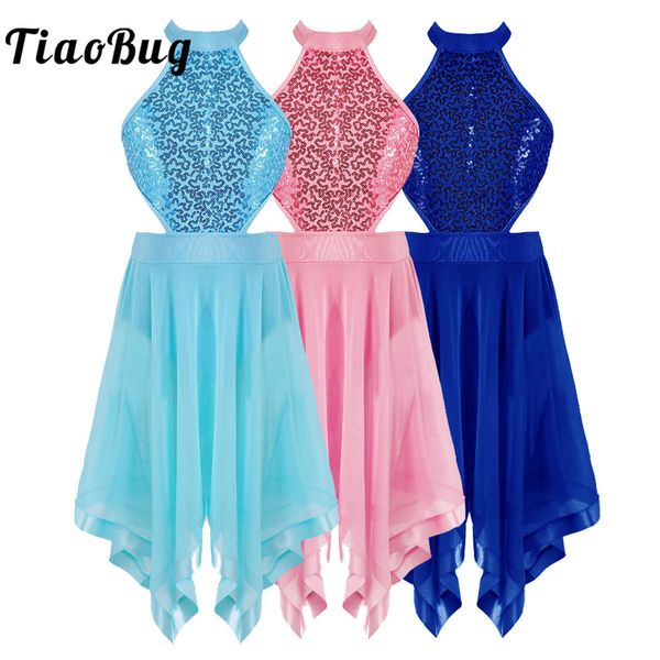 dancewear girls ballet tutu leotard dress ballerina shiny sequin hollow back waist fairy tulle gymnastic leotard lyrical dance costumes 2303, Blue
dancewear girls ballet tutu leotard dress ballerina shiny sequin hollow back waist fairy tulle gymnastic leotard lyrical dance costumes 2303, Blue