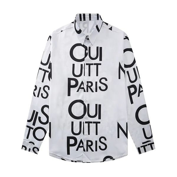 2023 men casual shirts cotton long sleeve spring autumn designer gold floral print fashion handsome mens shirts, White;black
2023 men casual shirts cotton long sleeve spring autumn designer gold floral print fashion handsome mens shirts, White;black
