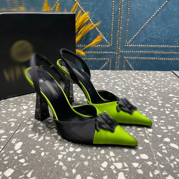 2023 fashion women shoes pumps high heels pointed toe pearl mules slingback runway spell color wedding party -012, Black
2023 fashion women shoes pumps high heels pointed toe pearl mules slingback runway spell color wedding party -012, Black