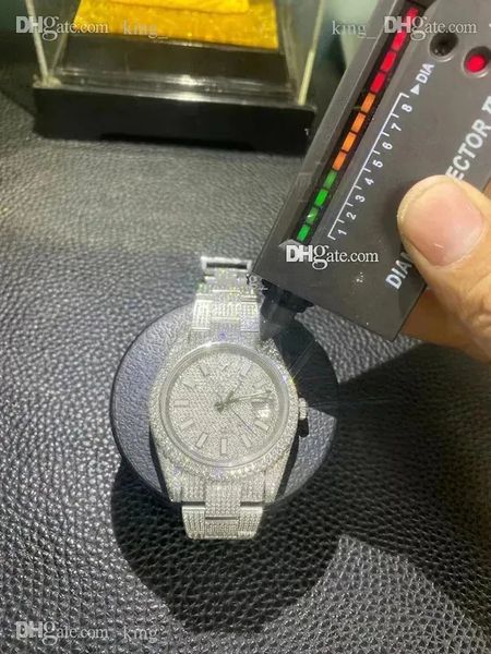 luxury mens watch digner watch men montre moissanite watch movement diamond watch iced out watch automatic montre de luxe watch for men i930, Silver
luxury mens watch digner watch men montre moissanite watch movement diamond watch iced out watch automatic montre de luxe watch for men i930, Silver