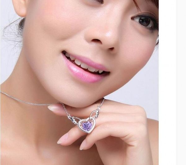 angel's wings heart shape pendant necklace inlaid rhinestone crystal twinkle decorate adjeustable length plating white k women fashion, Silver
angel's wings heart shape pendant necklace inlaid rhinestone crystal twinkle decorate adjeustable length plating white k women fashion, Silver