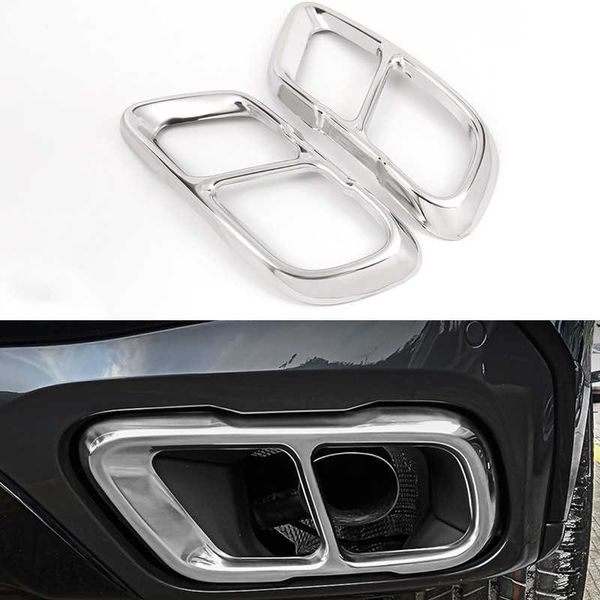 new gloss black car tail pipes exhaust pipe muffler cover exhaust pipe tail throat accessories for bmw x5 g05 x7 g07 2019-2021 auto
new gloss black car tail pipes exhaust pipe muffler cover exhaust pipe tail throat accessories for bmw x5 g05 x7 g07 2019-2021 auto