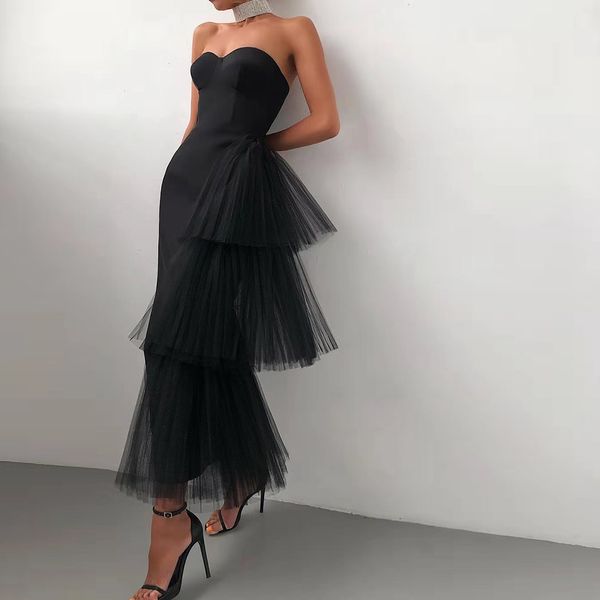 casual dresses bandage dress bodycon women mesh strapless party club evening elegant black white clothes 230330, Black;gray
casual dresses bandage dress bodycon women mesh strapless party club evening elegant black white clothes 230330, Black;gray