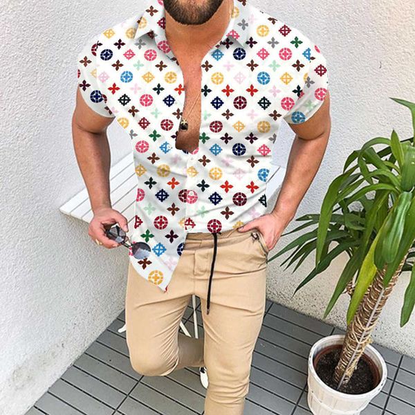 print shirts for men trendy lvs lapel short sleeve summer fashion printed button beach party style hawaii plus size blouse, White;black
print shirts for men trendy lvs lapel short sleeve summer fashion printed button beach party style hawaii plus size blouse, White;black