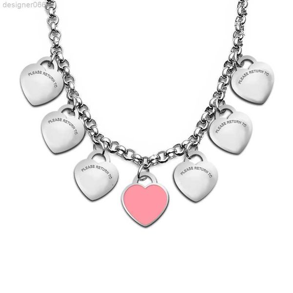 heart necklace woman stainless steel couple pendant jewelry on the neck valentine christmas day gifts for girlfriend accessories wholesale, Silver
heart necklace woman stainless steel couple pendant jewelry on the neck valentine christmas day gifts for girlfriend accessories wholesale, Silver